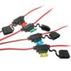 Car Auto 10A 15A 20A 30A Medium Size Waterproof Standard Blade Type Fuse Holder