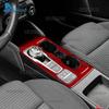 Für Ford Focus/Focus ST      2024 2025 Echter Weicher Kohlefaser-Aufkleber LHD RHD Auto Schalthebel Rahmen Panel