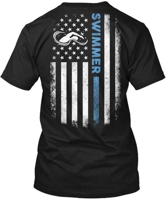 

Swimmer- Swimmer T shirt Made in the USA Size S to 5XL 4XL
