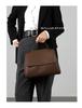 Genuine Leather Women's Light Luxury Shoulder Handbag - High-End Commuting Tote for 2025