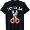 Scissors Rock Paper Cute Halloween Costumes Friend Matching T-Shirt