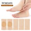 Anti-slip Gel Heel Protectors: Soft, Anti-wear Half Socks for Men & Women