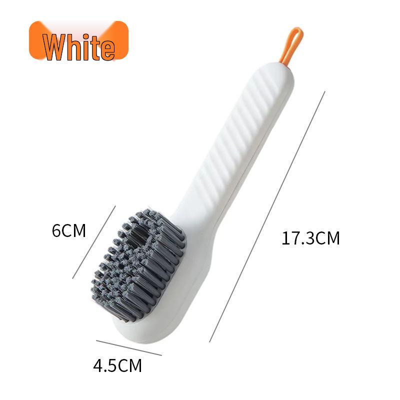 Multifunctional Liquid Shoe Cleaning Brush - Soft Bristle Press Tool for Shoes and Clothing