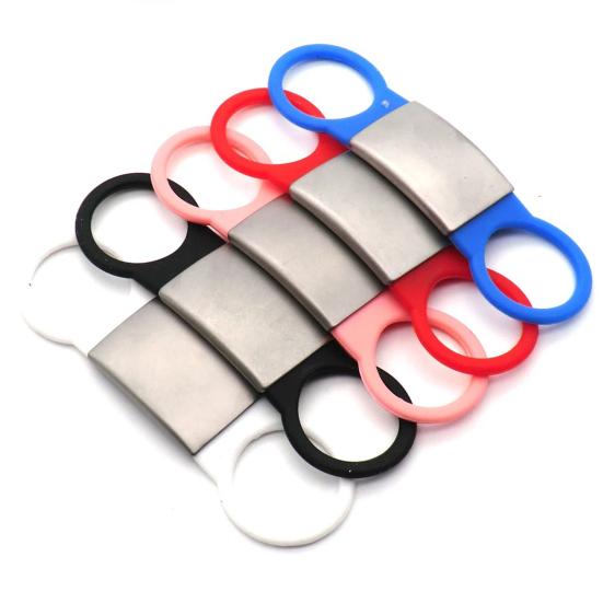 Yousheng Pet Tag Engravable Rust-proof Slide-on Dog Metal ID Tag for Medium Dog