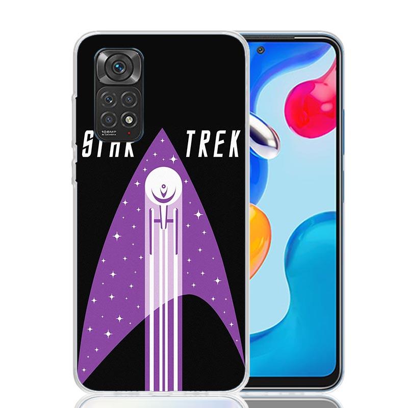 Star Movie T-Trek Phone Case For Xiaomi Redmi Note 13 14 15 Pro Plus 12S 12 14S 11S 11E 10 10S 11 11T 5G 4G Cover Coque Redmi No