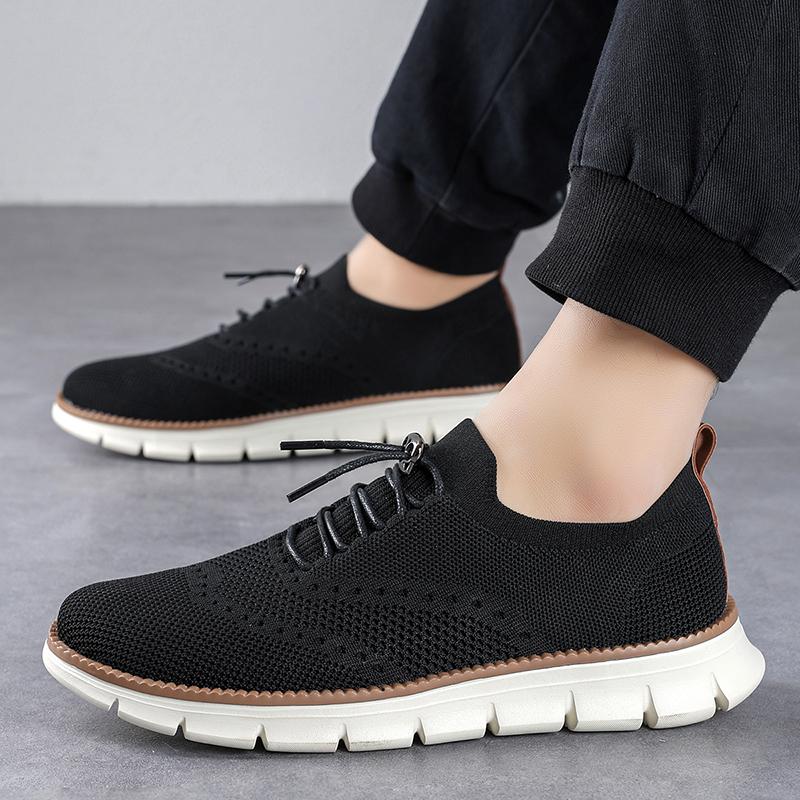 Men's Running Shoes Breathable Man Sports Sneakers Lace Up Comfort Casual Walking Shoes Athletic Training Footwear