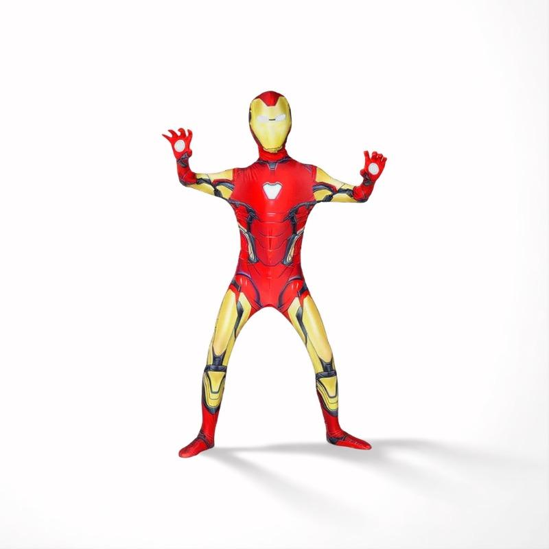 Avengers Kids Iron Man Suit Bodysuit Avengers Captain Costume