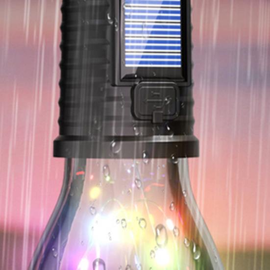 Solar Camping Light 3 Modes Adjustable IPX4 Waterproof Rechargeable Outdoor