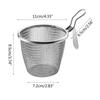 Restaurant Hot Pot Mesh Net Stainless Steel Fry Basket Skimmer Food Sieve Slotted Spoon Colander