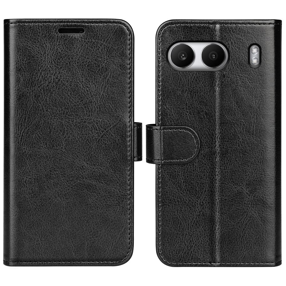 For OnePlus Nord 4 Wallet Case Crazy Horse Texture Stand Leather Phone Cover