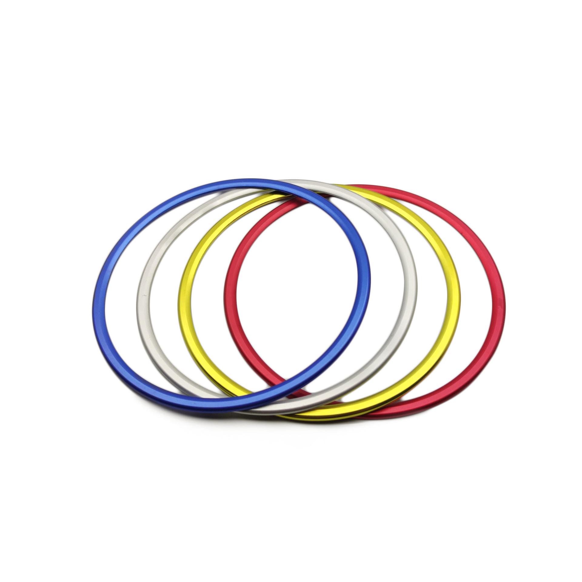 

16-18 Kia Steering Wheel Aluminum Decoration Ring Sticker