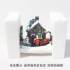 Christmas Decorations Led Light Snow House Christmas Scene Landscape Village Snow House Ornament Navidad 2025 New Year