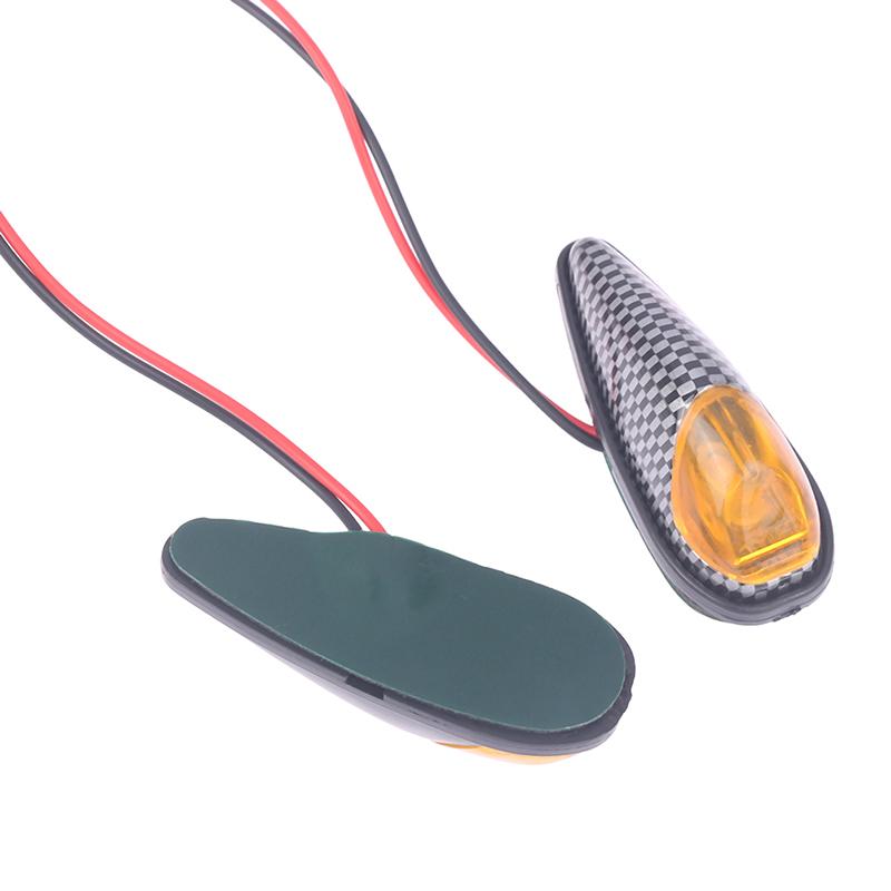 

2Pcs Motorcycle Led Turn Signal Light Drl Daytime Running Lights Indicator For Atv Scooter Flashing Indicator Lamps B