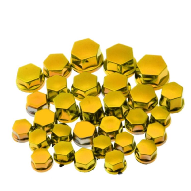 Motorbike Exterior Decoration 30Pcs Protective for Shell Cover for Wheel Screw N