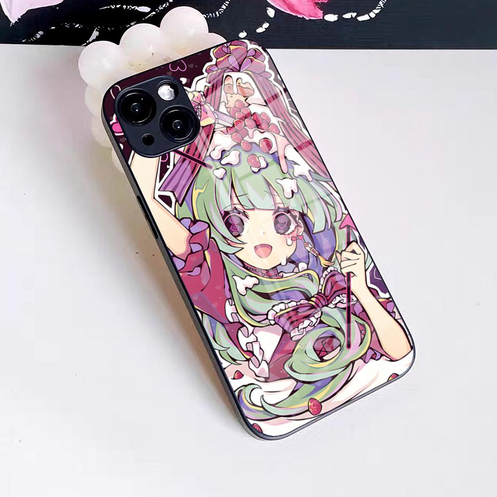 Game Touhou Project Phone Case For IPhone 17 Pro Max 16 15 14 Pro Max 13 11 X Xs Xr 8 7Plus Glass Cover