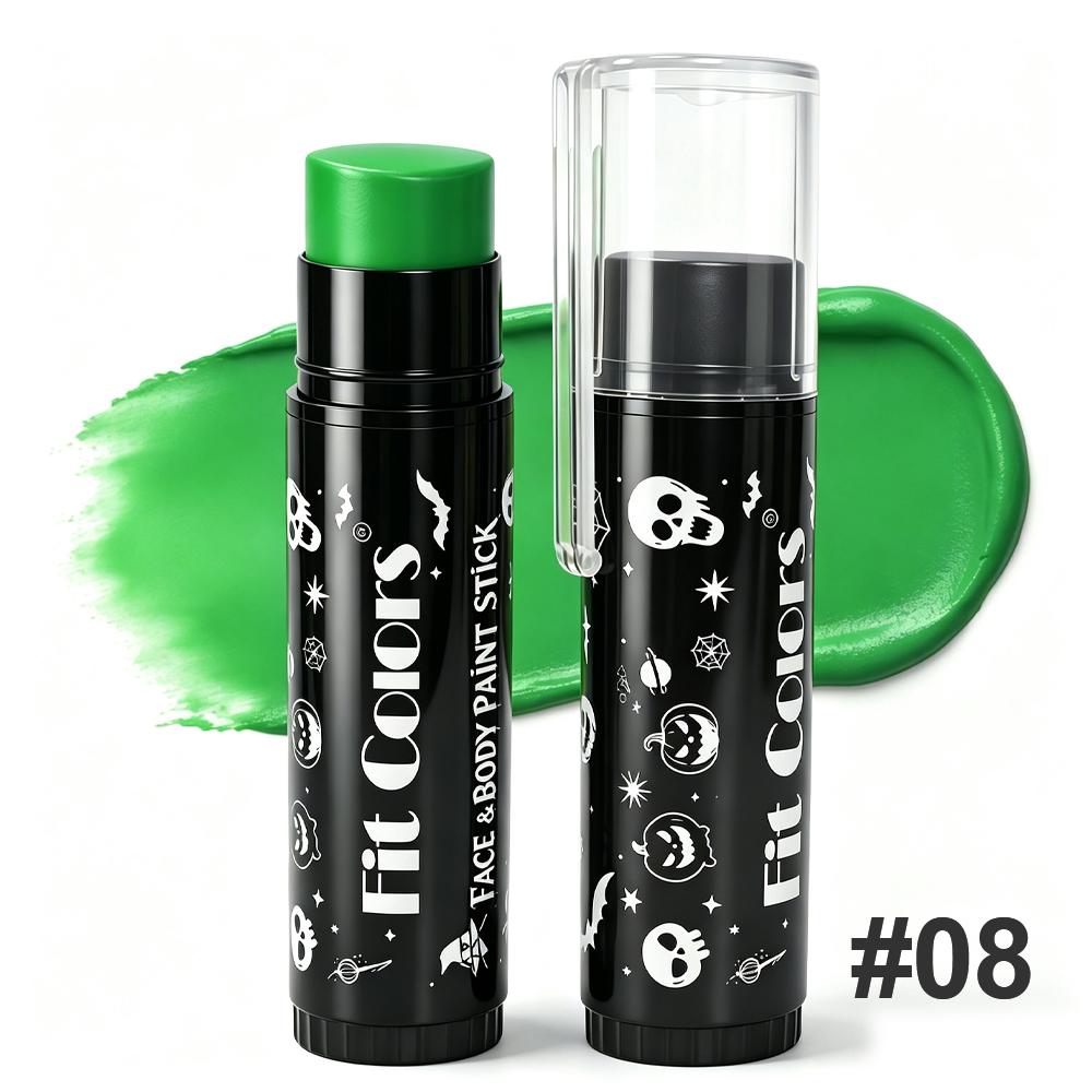 14 Colori Bastoncini Pittura Viso Corpo Nero Bianco Colorati Pittura Fai da Te Cosplay Fondotinta Bastoncini Miscelabili per Festa Halloween Trucco