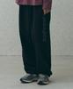 DIVINE DISTANCE Gothic Applique Sweatpants [Black]