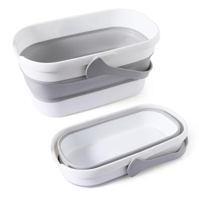 Eyliden Folding Laundry 10L Easy for Outdoor Car Fishing Shoe 36 X 19 X Car Foot Foldable Washing Bucket with for Soaking Clothes and Shoes Bucket,