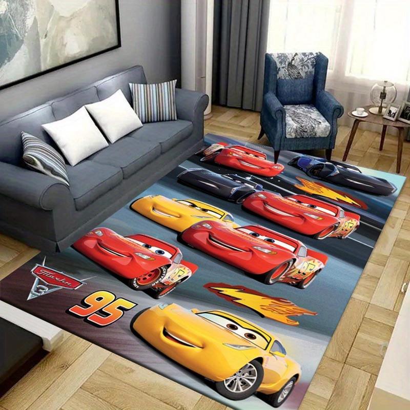 1pc Cras Pattern Area Rug Soft Flannel Floor Mat for Living Room, Office, Bedroom and Carpet, Sofa Coffee Table Floor Mat