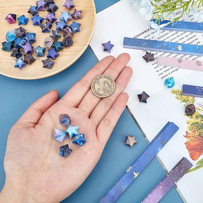 Decoration Origami Stars Paper Strips Lucky Star Origami Origami Arts Crafting Diy Hand Arts Make