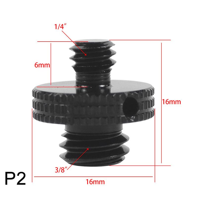 Thread Reinforce Camera Conversion Screw Adapter For Camera Tripod Ballhead Projector Bracket - 1/4 To 3/8 M4 M5 M6 M8 M10