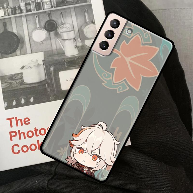 

Чехол Genshin Impact Kaedehara Kazuha Leaf для Samsung Galaxy S21 S20 FE S9 S10 Note 10 Plus Note 20 Ultra S22 Ultra Soft Cover Galaxy S22