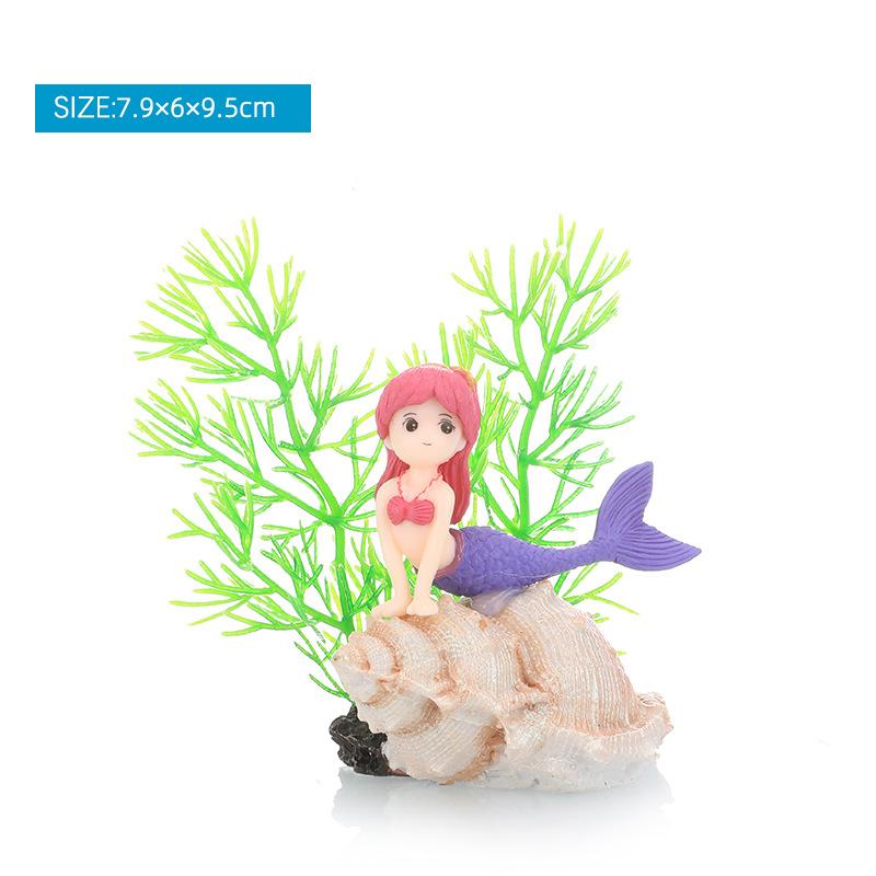 Fluorescent Aquarium Decor Fish Tank Landscaping Coral Simulation Coral Ornaments Small Underwater World Landscape Decor