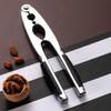 Walnut Cracker Quick Open Nut Cracker Stainless Steel Multipurpose Tool for Kitchen Use  for Nuts Baking