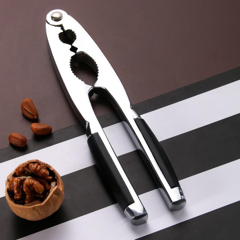 Walnut Cracker Quick Open Nut Cracker Stainless Steel Multipurpose Tool for Kitchen Use for Nuts Baking