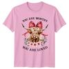 You Are Worthy You Are Unisexs TShirt Highland Cow Animal Lover Valentines Day