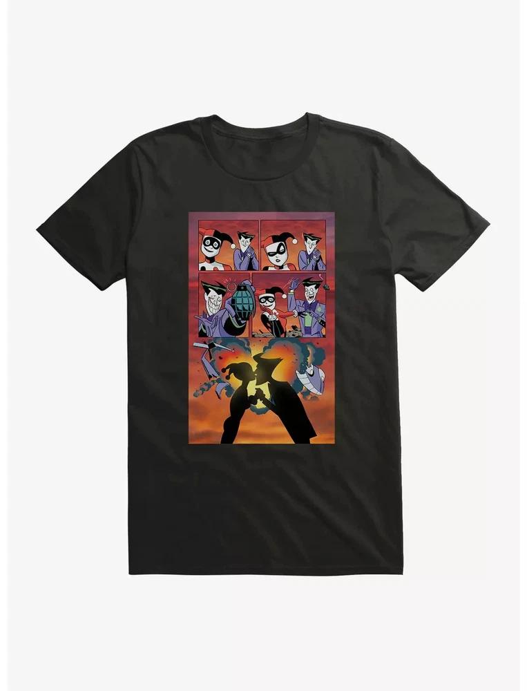 Comics BatUnisex Harley Quinn And Joker T Shirt Size S 4XL Gift For Friends S