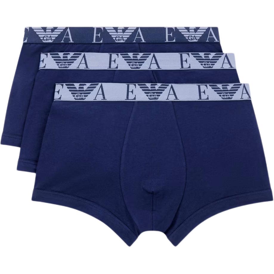 

Emporio Armani Ea Eye-Catching Letter Logo Boxer Briefs 3-Pack Men underwear EM000259-AF10778-MB254 M
