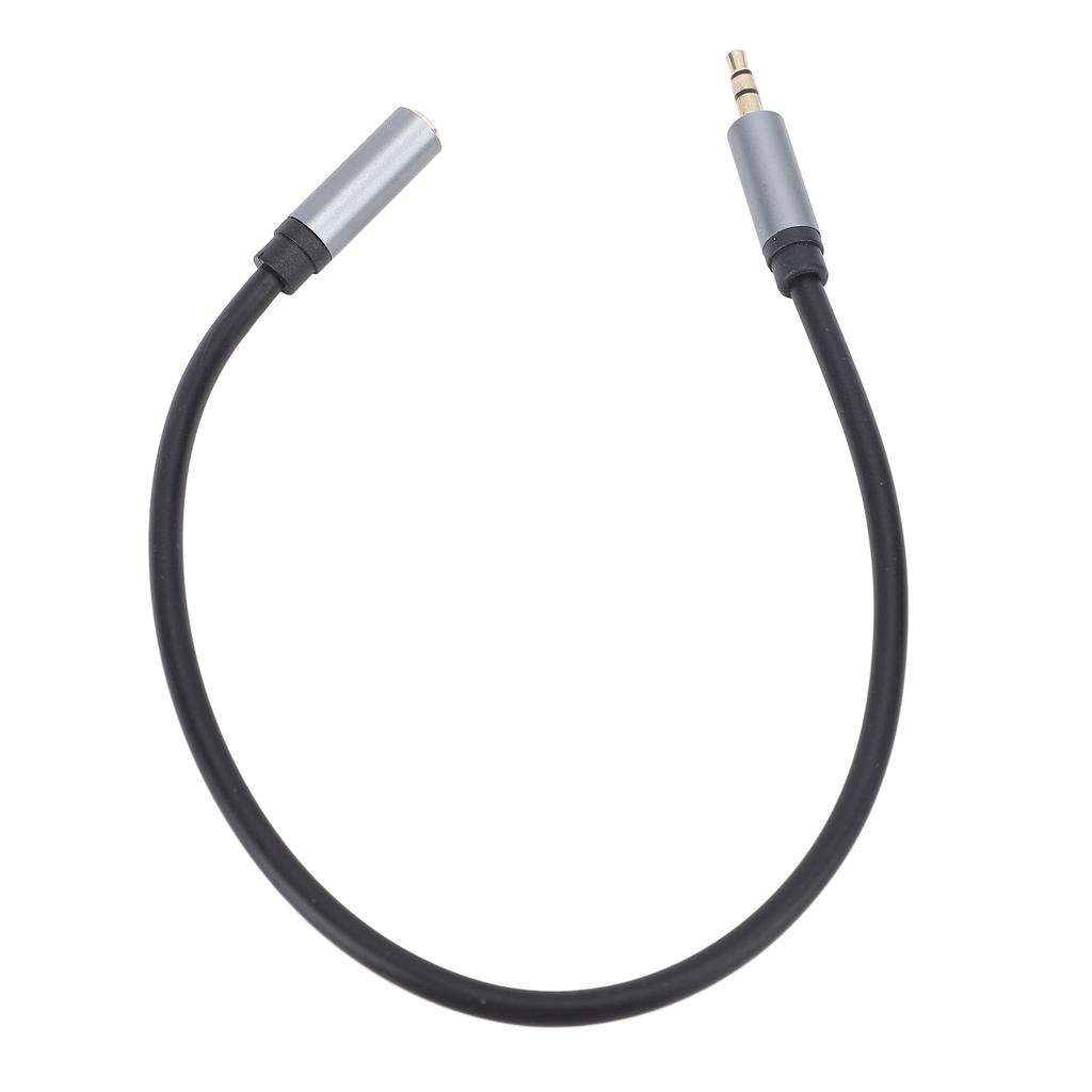 Headphone Extension Cable 3.5mm Male to Female Extension Cord Extender Compatible with Smartphone Tablets 30cm