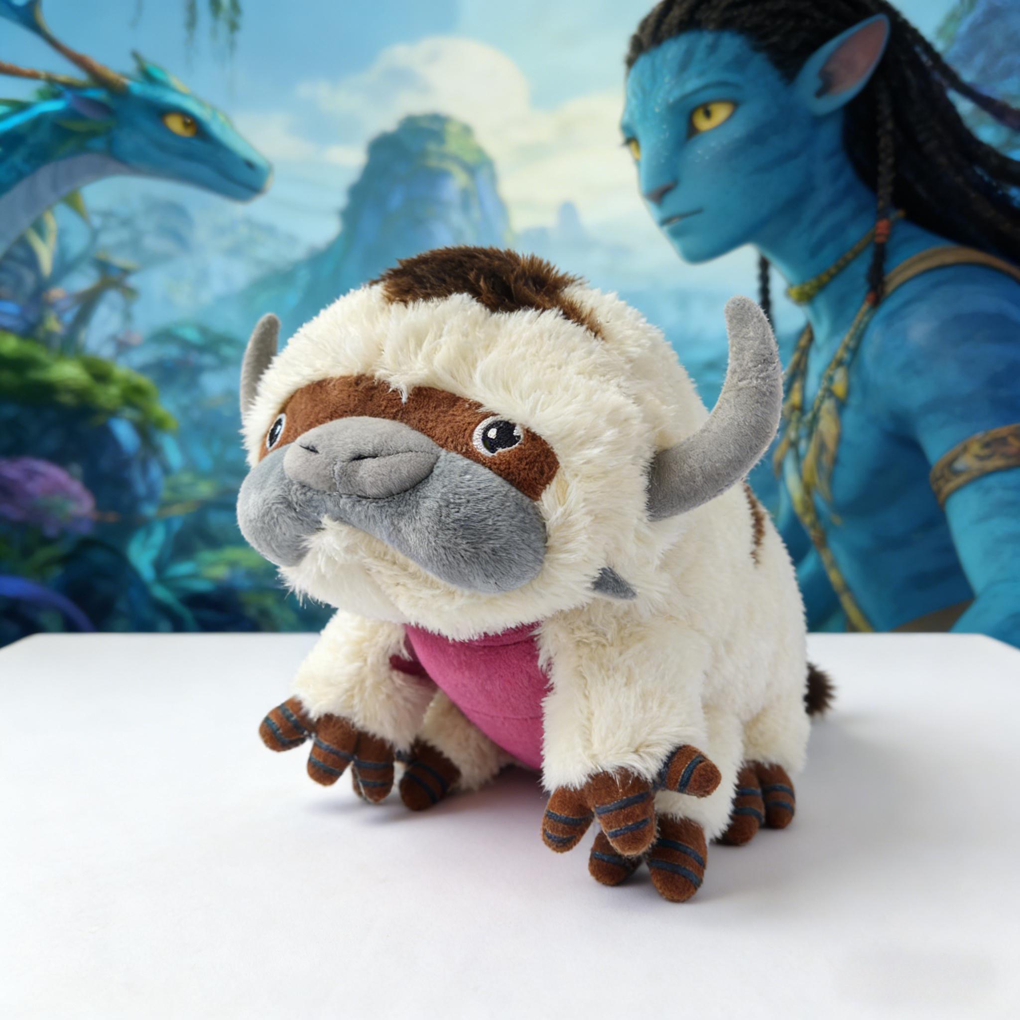 Favorite Toy Unisex Kids 28-50Cm Anime Avatar Appa Momo Plushie Soft Stuffed Animal Toy Doll Collectible Gift For Kids Fans