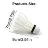 12Pcs Professional Feather Ball with Durability Stability & Balance Duck Feather Badminton Shuttlecocks Badminton Birdie