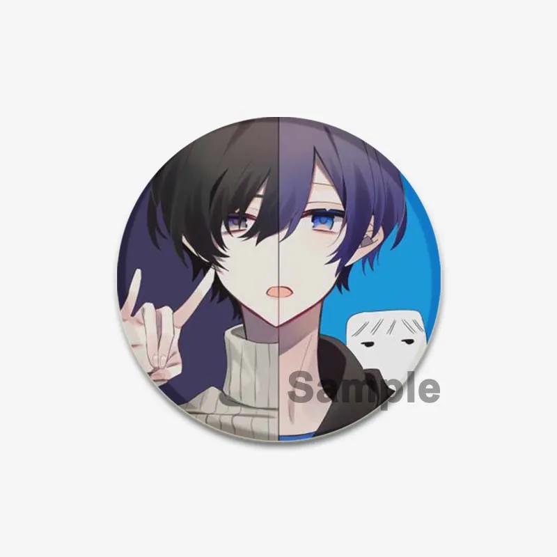 32/44/58mm Bungo Stray Dogs Pin Agency Atsushi Nakajima Dazai Osamu Soft Button Decorative Handmade Hat Badge Gift Accessory