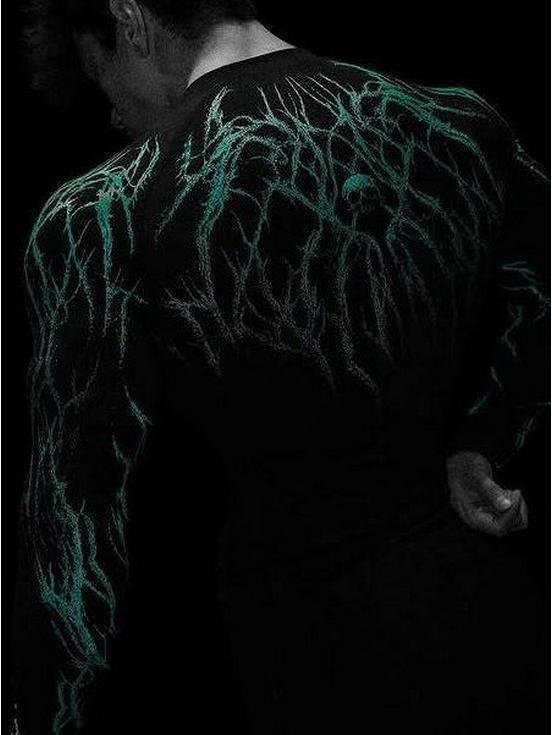 Breathedivinity 2025 Venom Fitness Schnelltrocknendes Unisex Langarm Kompressionsshirt