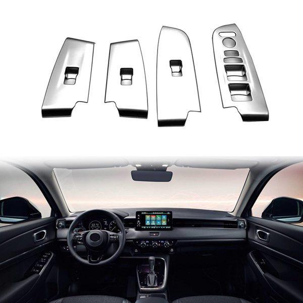 21-22 Honda HR-V Vezel Window Lifter Panel Cover Set (4 pcs)