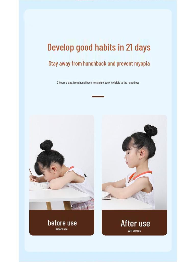 Smart Posture Corrector with LCD for Neck, Hunchback & Sitting - For Children & Adults