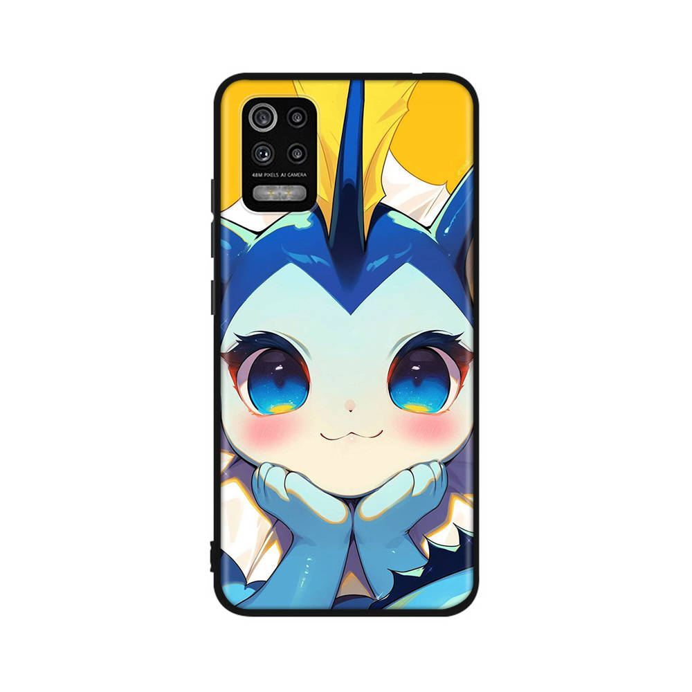 CT57 Pokemon Case for iPhone 16 15 Plus 14 13 12 11 Pro 8 7 6S 6 SE 5S X XR XS Max Realme C30 C33 C31 9I Huawei P30 Black Sofe Cover
