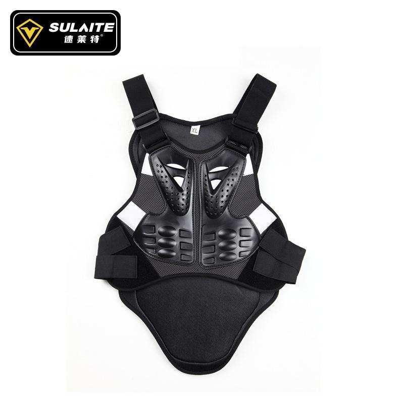 

Roller skating, motorcycle back guard, spine guard combination sports protective gear, armor racing vest чёрный