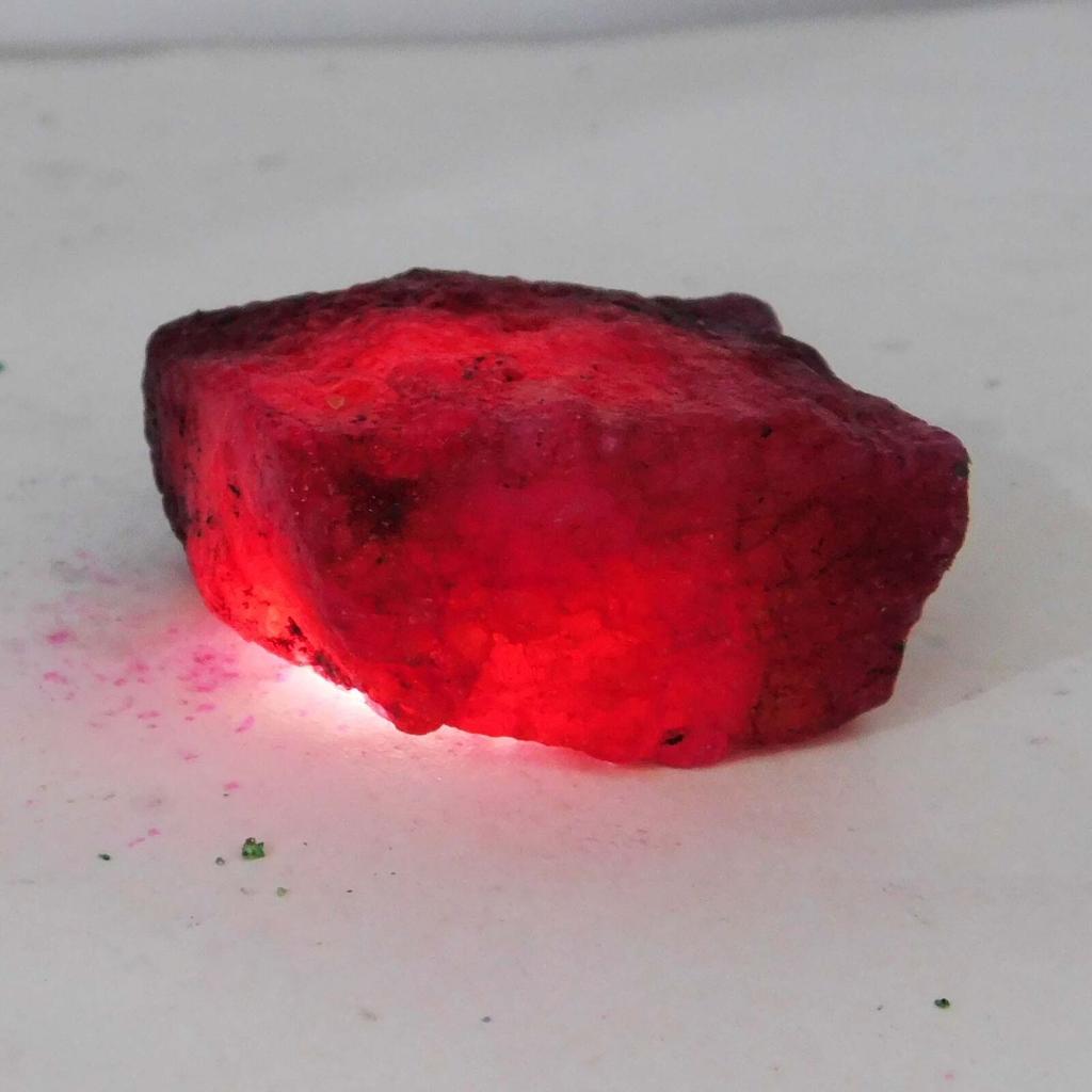 Top Quality 177 Ct CERTIFIED Natural Uncut Red Ruby Rough Loose Gemstone