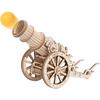 ROKR 3D Wooden Puzzles Model Building Kits Cannon Toys - DIY Wooden Catapult Toys for Kids STEM Educational Projects for Boys/Girls/Adults