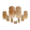 5-teiliges Set Matroschka-Puppe Handgemachtes Holz Stapelpuppe Haus Zimmer Dekoration Kinderspielzeug Engel Handbemalt Halloween Geburtstagsgeschenk