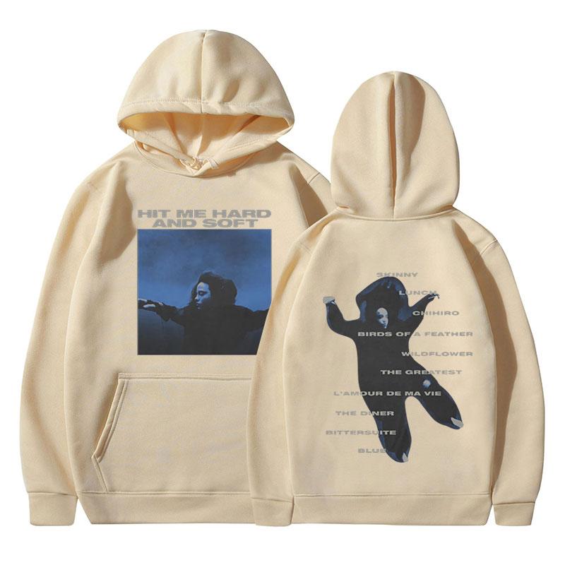 Hit Me Hard and Soft 2024 Tour Hoodies Men Women Fashion Vintage Harajuku Sweatshirts Long Sleeve Oversized Pullovers Fans Gift