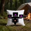 WWither SStorm HD Print Square Pillow Cover Polyester Lightweight Customizable for Home Office Sofa Decor