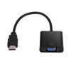 HDMI To VGA Adapter With Audio Cable T Type Micro Mini HDMI Connector For PS3 PS4 Xbox360 Black