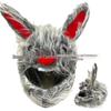 Motorcycle Plush Helmet Cover - Three-Eye Elk, Pumpkin, Rabbit Balaclava