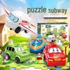 Hot-Selling DIY Electric Puzzle Car and City Map Toy for Children