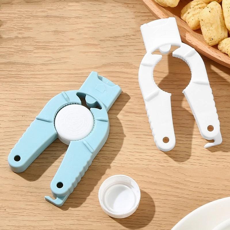 Multi-Purpose Cap Opener Handheld Water Bottle Twist-Off Opener Women Weak Hand Portable Lid Remover Kitchen Opening Tool Assist